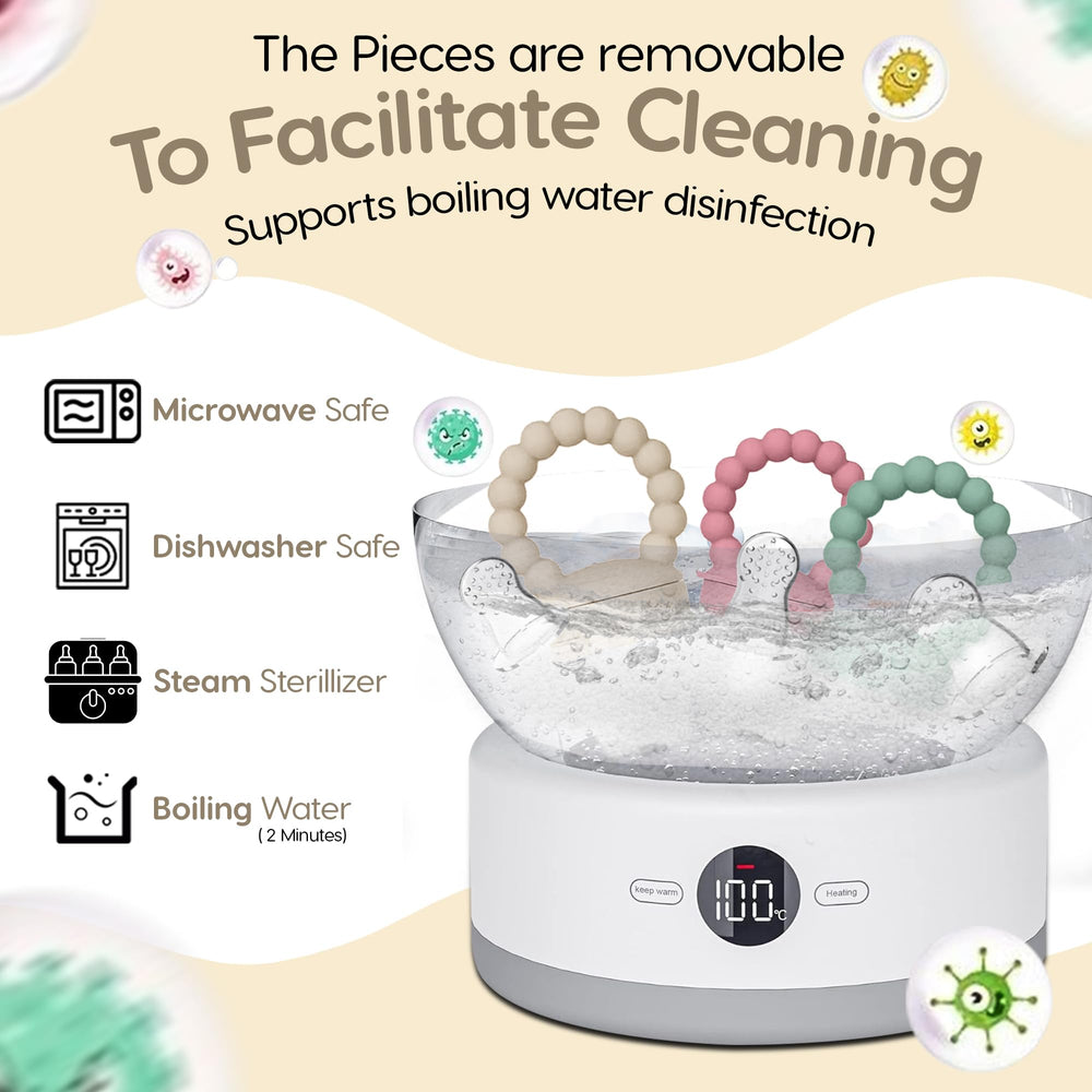 ODOE baby feeder ergonomic hold emphasizes tiny-hand grip design