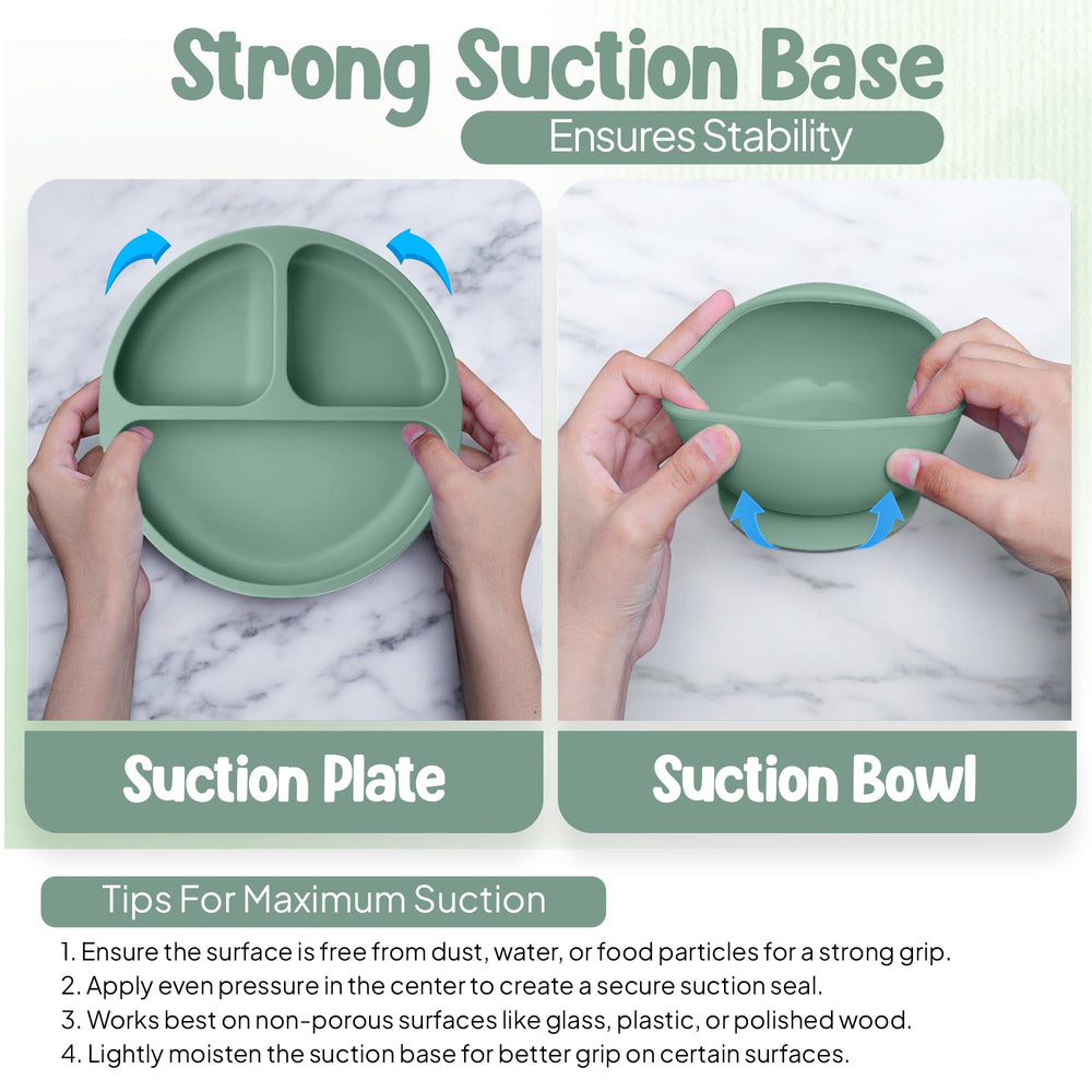O'doe small silicone utensils for gentle starter meals