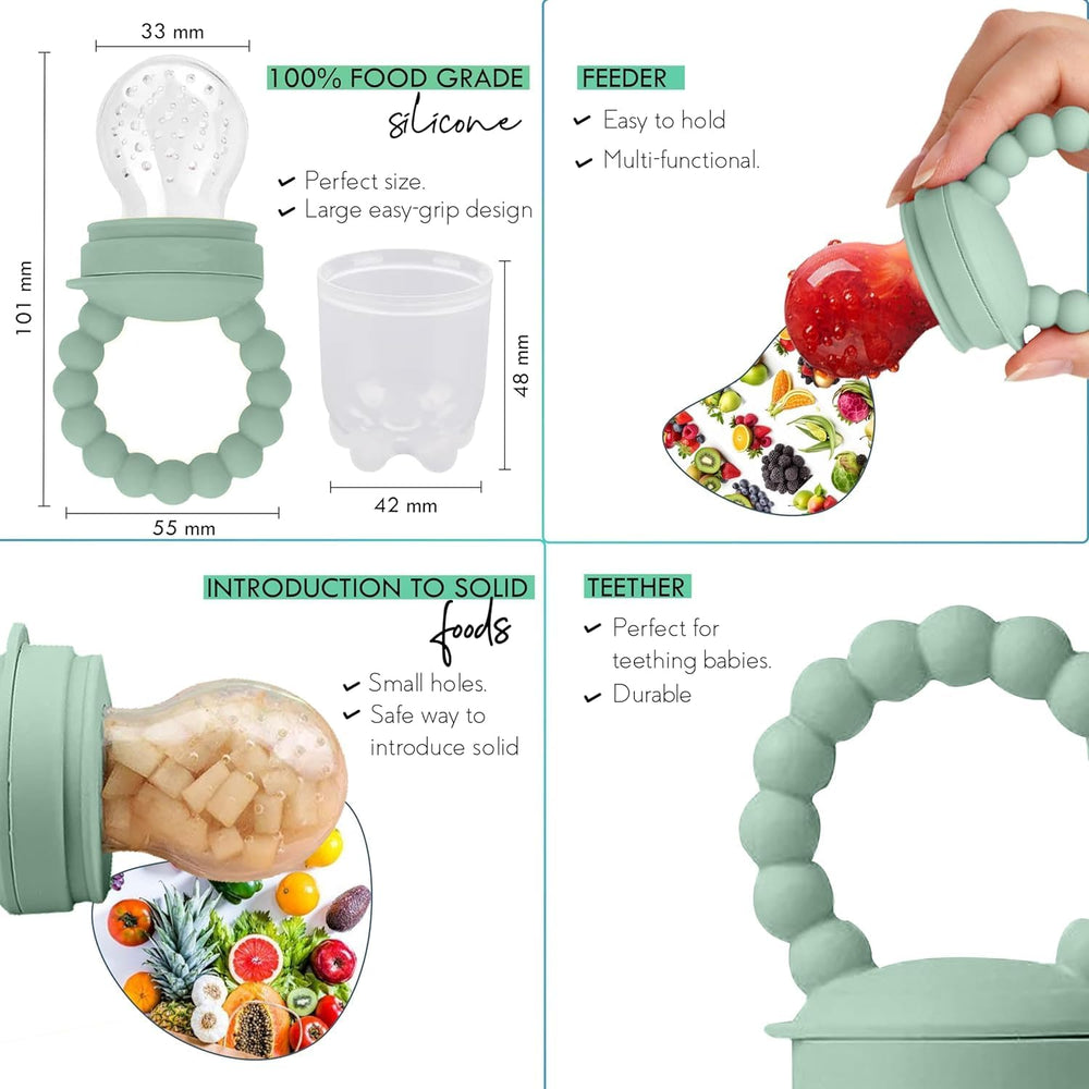 O'doe finger toothbrush and cover demonstrate gentle oral care on the go
