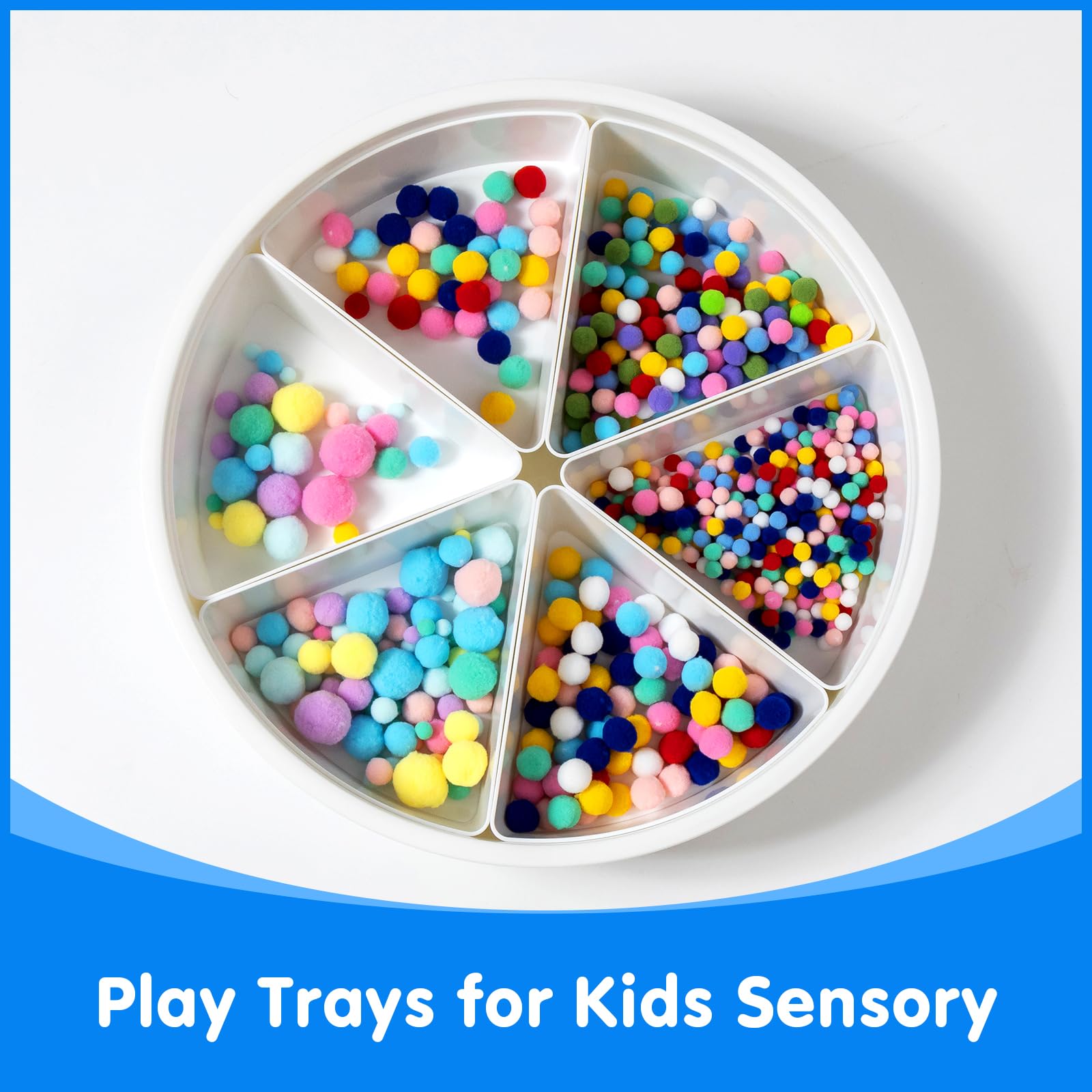 Odoorgames easy-clean sensory tray makes cleanup quick after activities