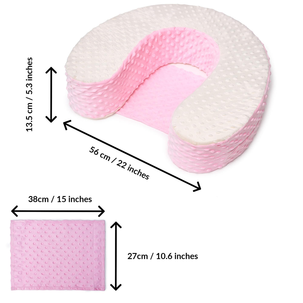 ODOXIA Baby Sit Up Pillow playtime scene illustrating versatile learning setup