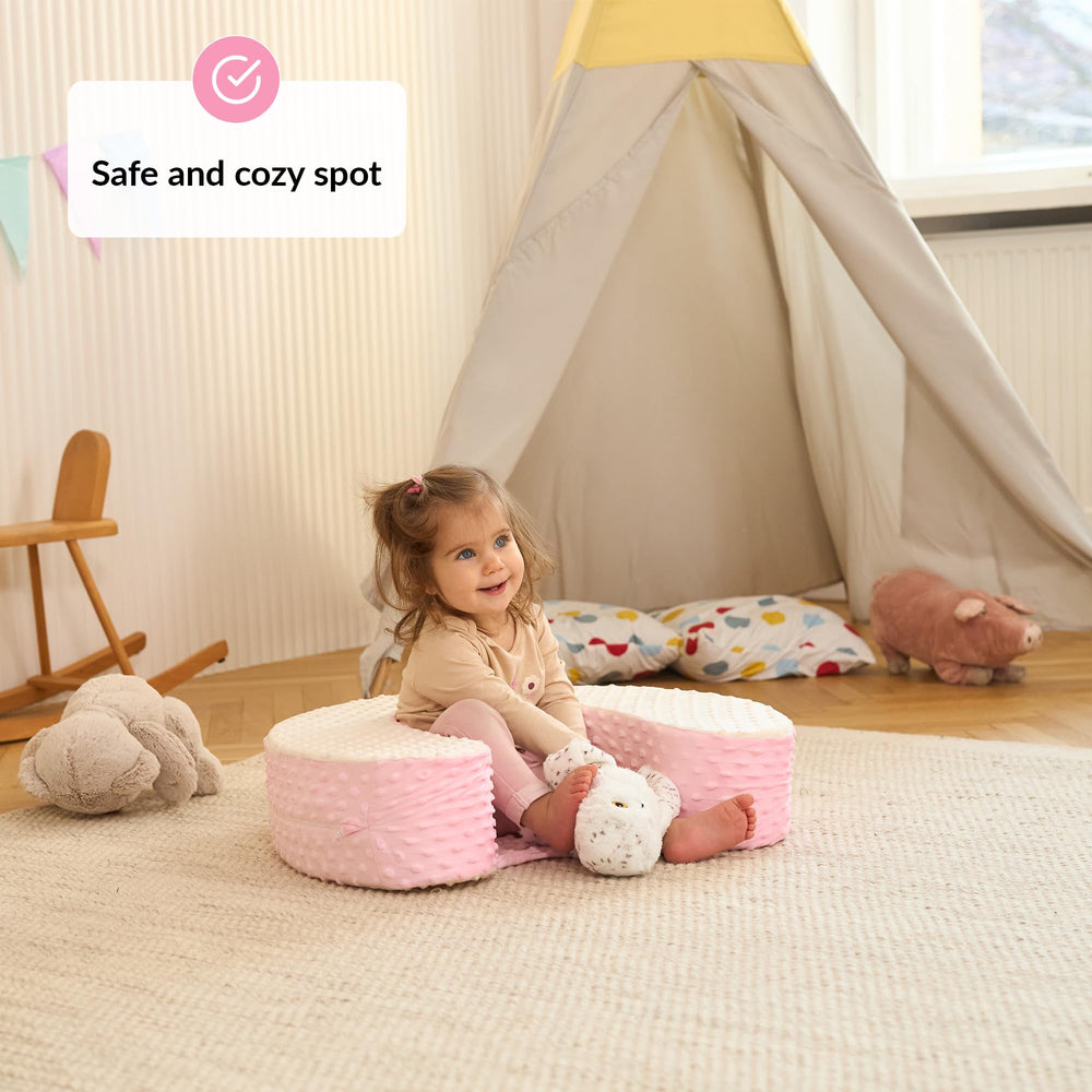 ODOXIA Baby Sit Up Pillow soft-texture fabric for cozy learning sessions