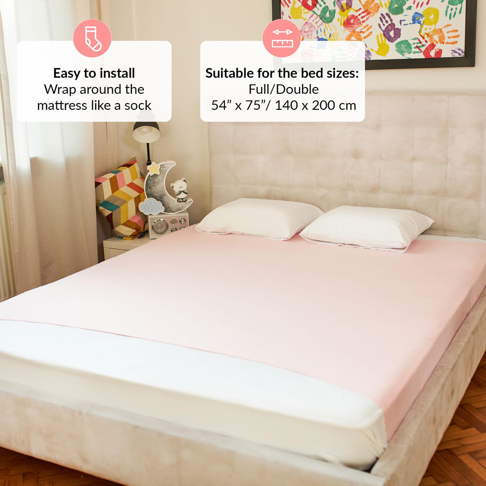 ODOXIA sensory sheet child sleeping peacefully under gentle pressure.