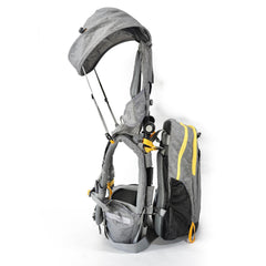 OE Shoulder Hiking Carrier with detachable backpack demonstrates travel-ready versatility.