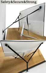 OeckuXIY no-drill installation option keeps furniture safe without holes.