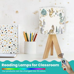 OEPWQIWEPZ bedside lamp linen shade closeup, soft beam ideal for bedtime reading.