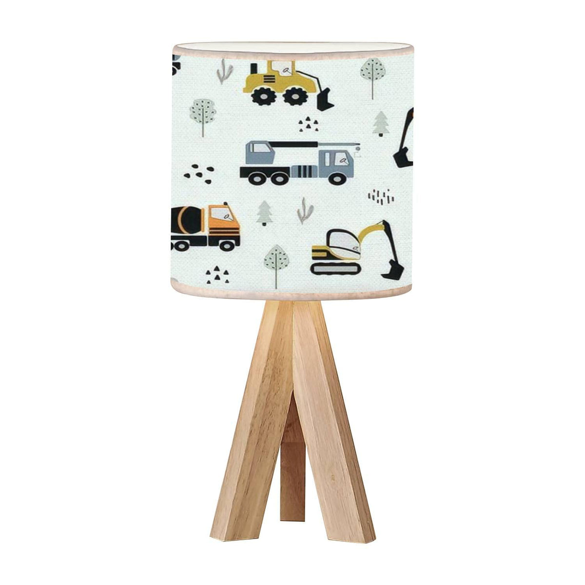 OEPWQIWEPZ tripod bedside lamp base offers sturdy wood support for small spaces