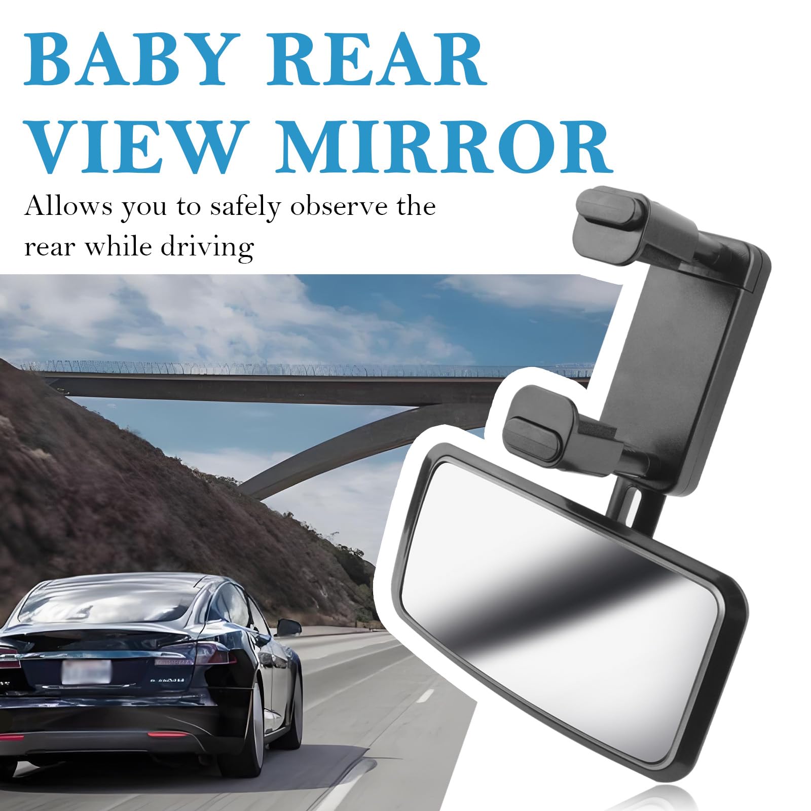 OFBAND thickened pads prevent surface damage while keeping the mirror secure.