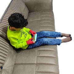 OFFA Thumb Sucking Stop gloves on child hand enabling unrestricted activity