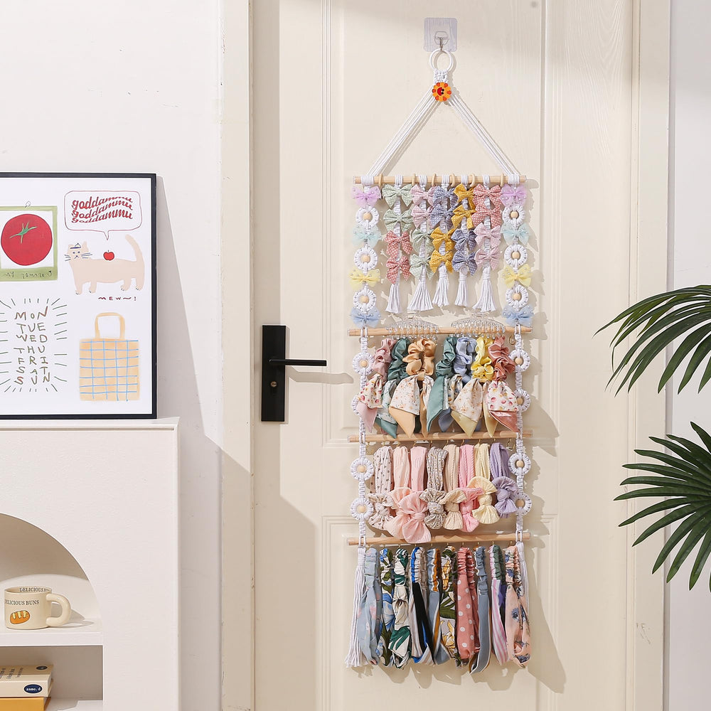 Officentra multi-functional organizer holds bows and headbands in tidy spaces.