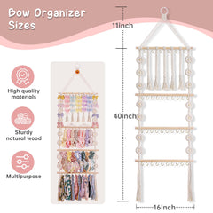 Officentra bow organizer sticks with silicone sleeves prevent slipping