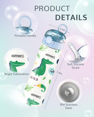 OFFNOVA kids sublimation tumbler bulk 6-pack for school lunches.