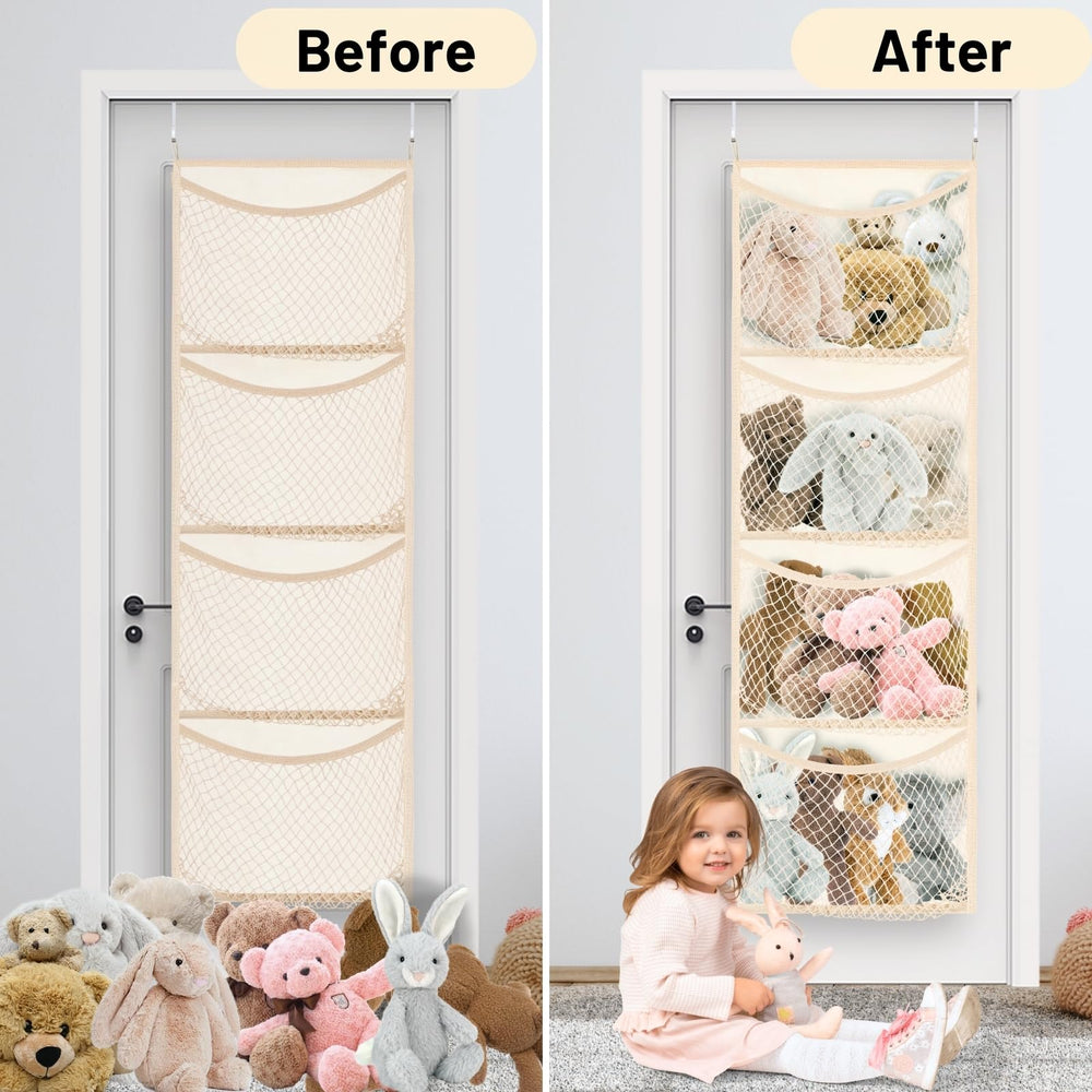 Ofiray-home visual mesh window design helps locate toys quickly and reduces rummaging.
