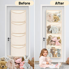 Ofiray-home visual mesh window design helps locate toys quickly and reduces rummaging.