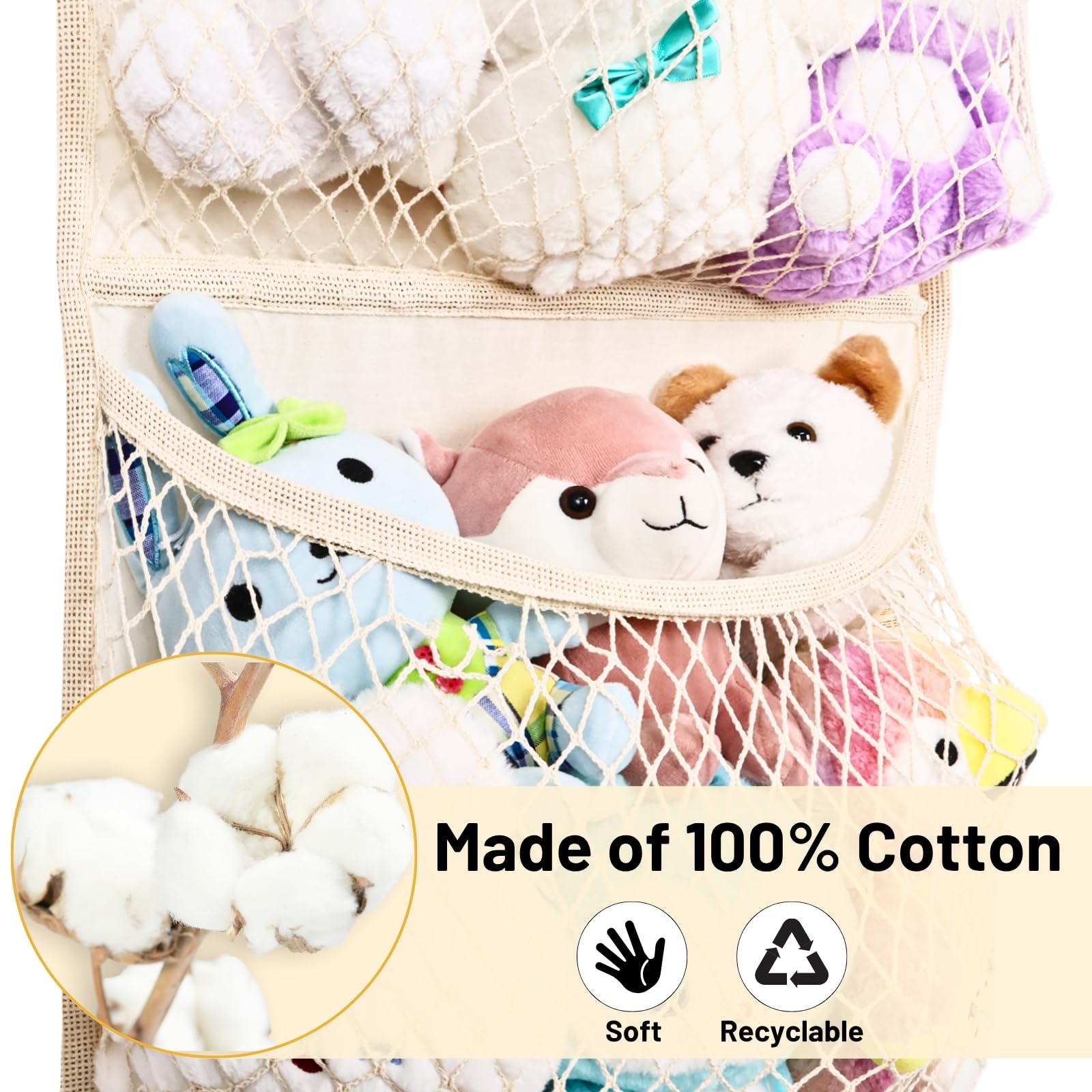 Ofiray-home wall-mount option shown for versatile nursery organization.