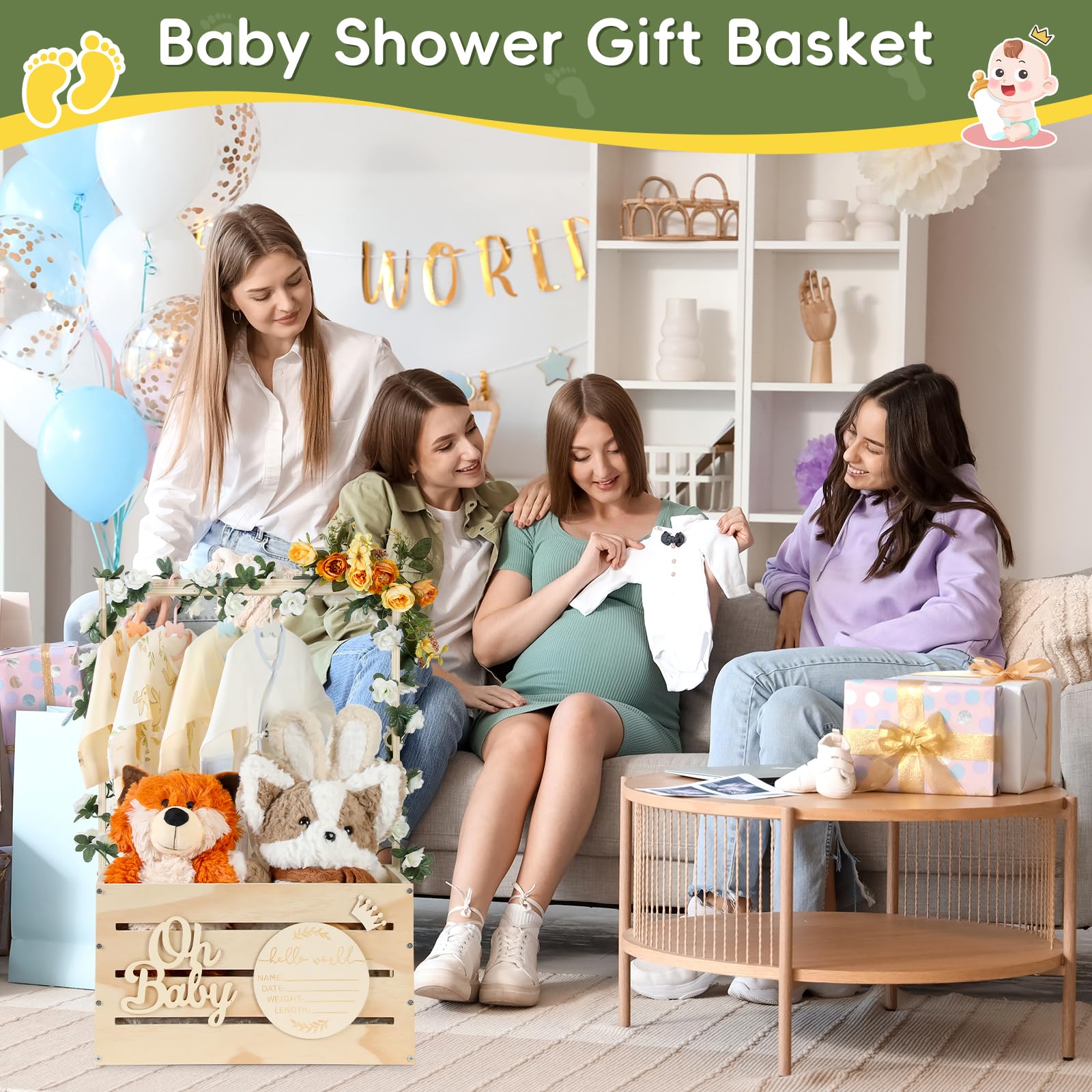OFUSUY assembly accessories simplify setup and speed gift-basket creation.