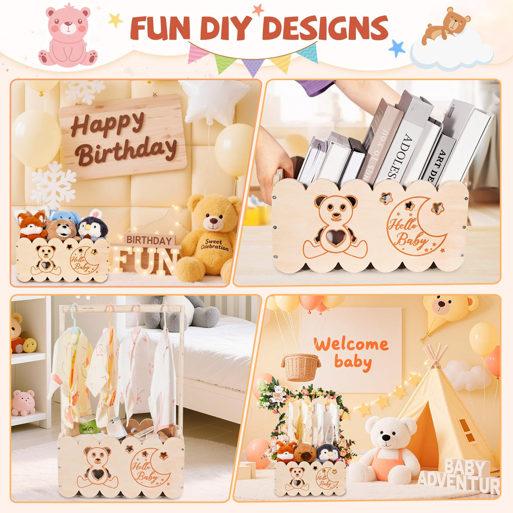 OFUSUY baby-announcement-sign included for personalized, charming gifting.