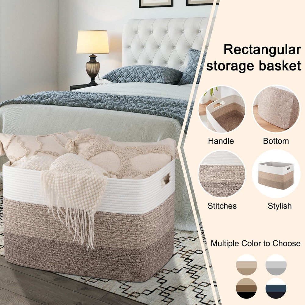 OIAHOMY 25x17x16 inch dimensions fit on shelves or beside couches