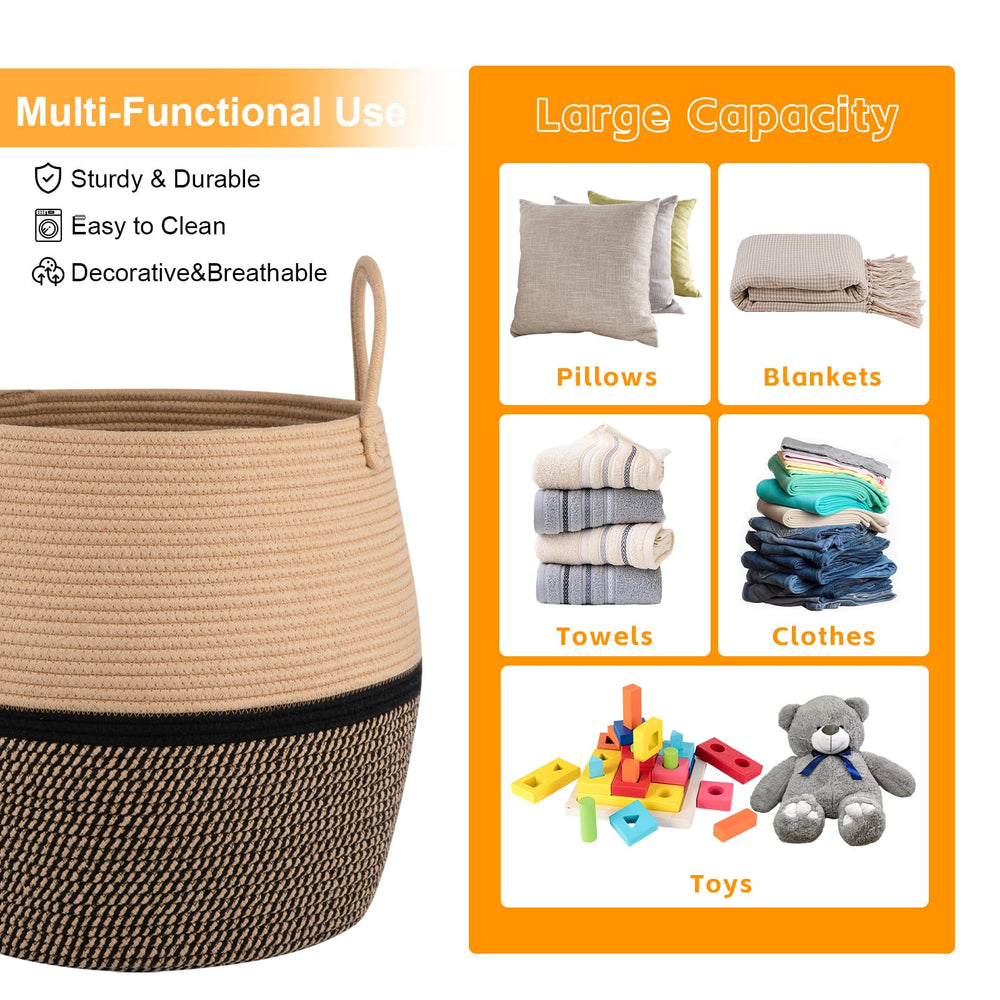 OIAHOMY 60L basket foldable and washable for busy homes
