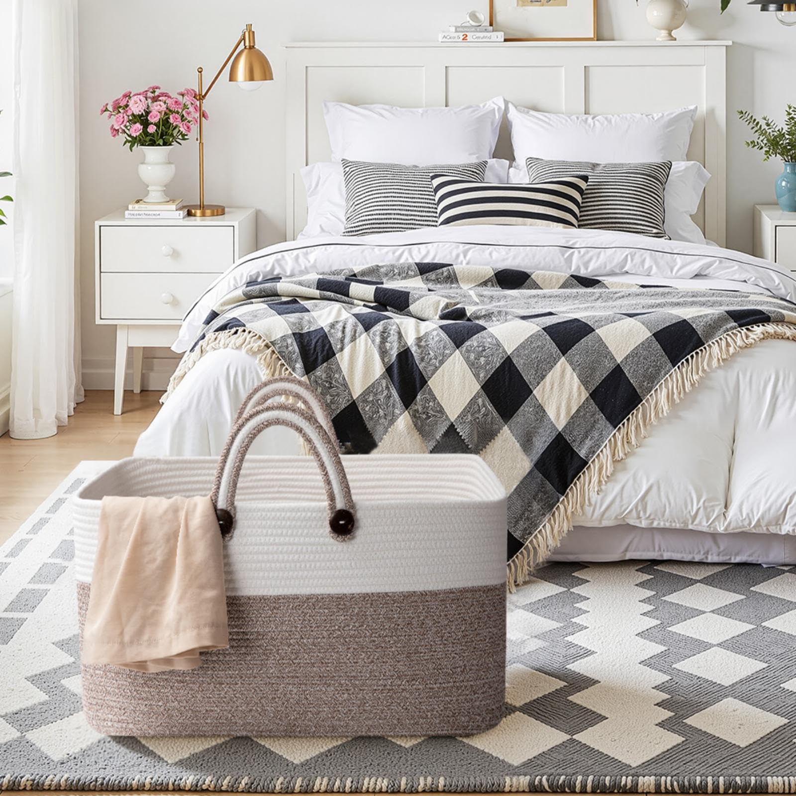 OIAHOMY basket washable-care for easy cleaning