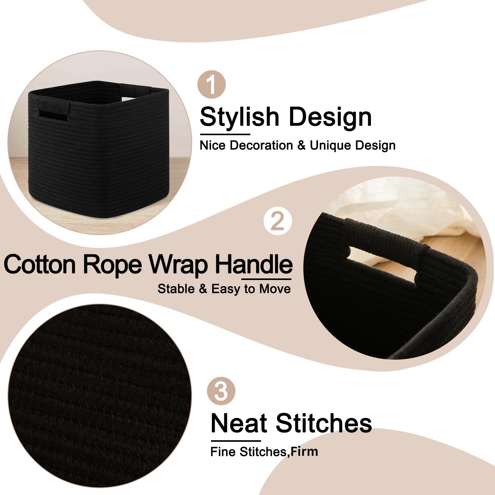 OIAHOMY bins on shelf illustrate space-saving closet organization