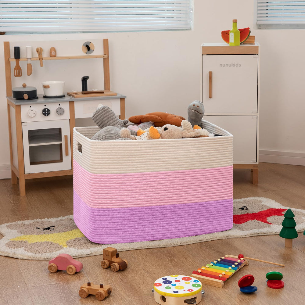 OIAHOMY foldable storage basket saves space when not in use