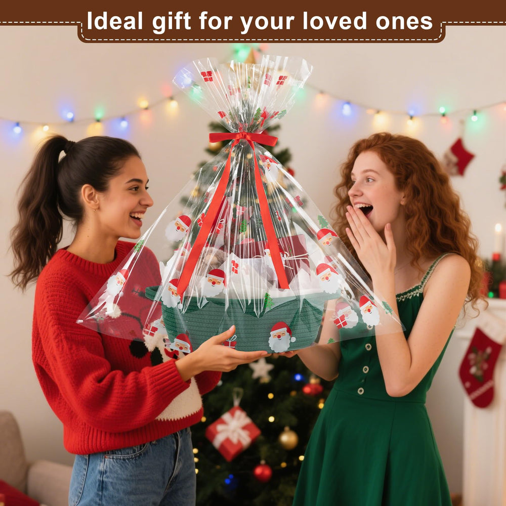 OIAHOMY gift bag with ribbon ready for festive presentation