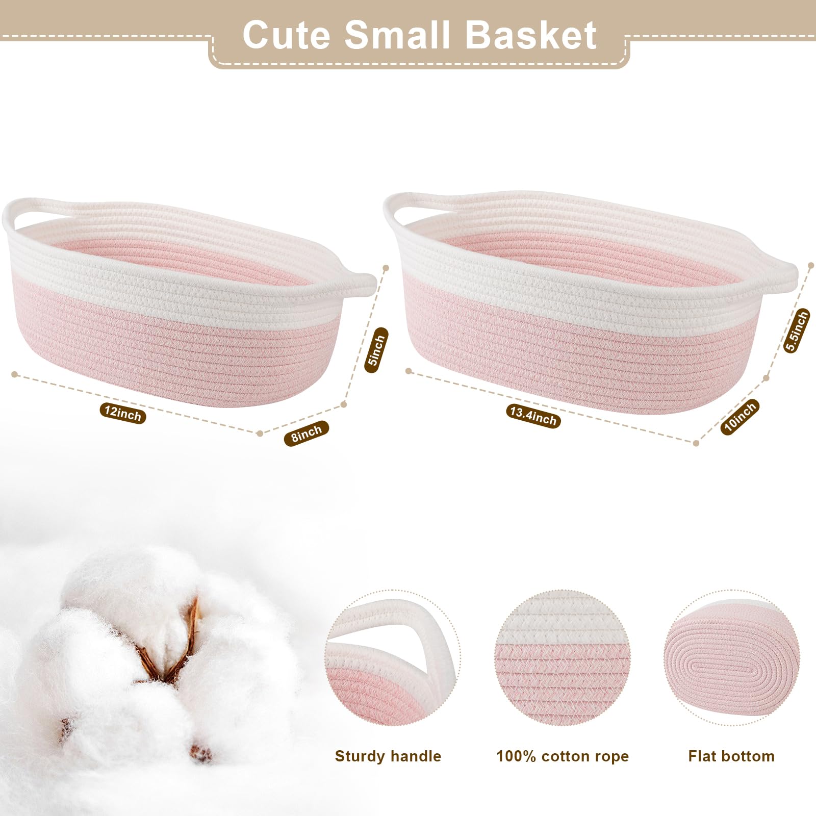 OIAHOMY gift basket foldable design demonstrates space-saving storage when not in use.