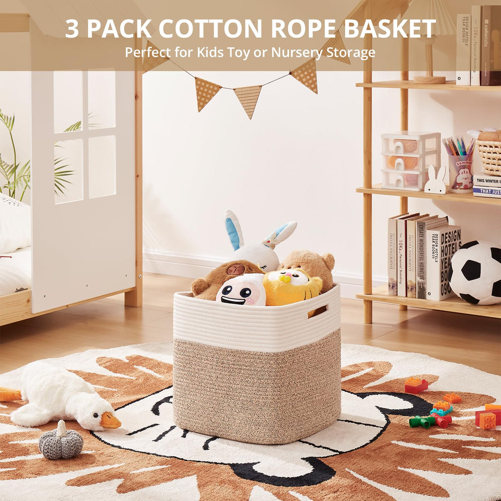 OIAHOMY Kallax insert bin adds decorative organization to living spaces.