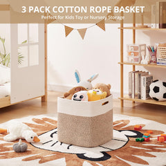 OIAHOMY Kallax insert bin adds decorative organization to living spaces.