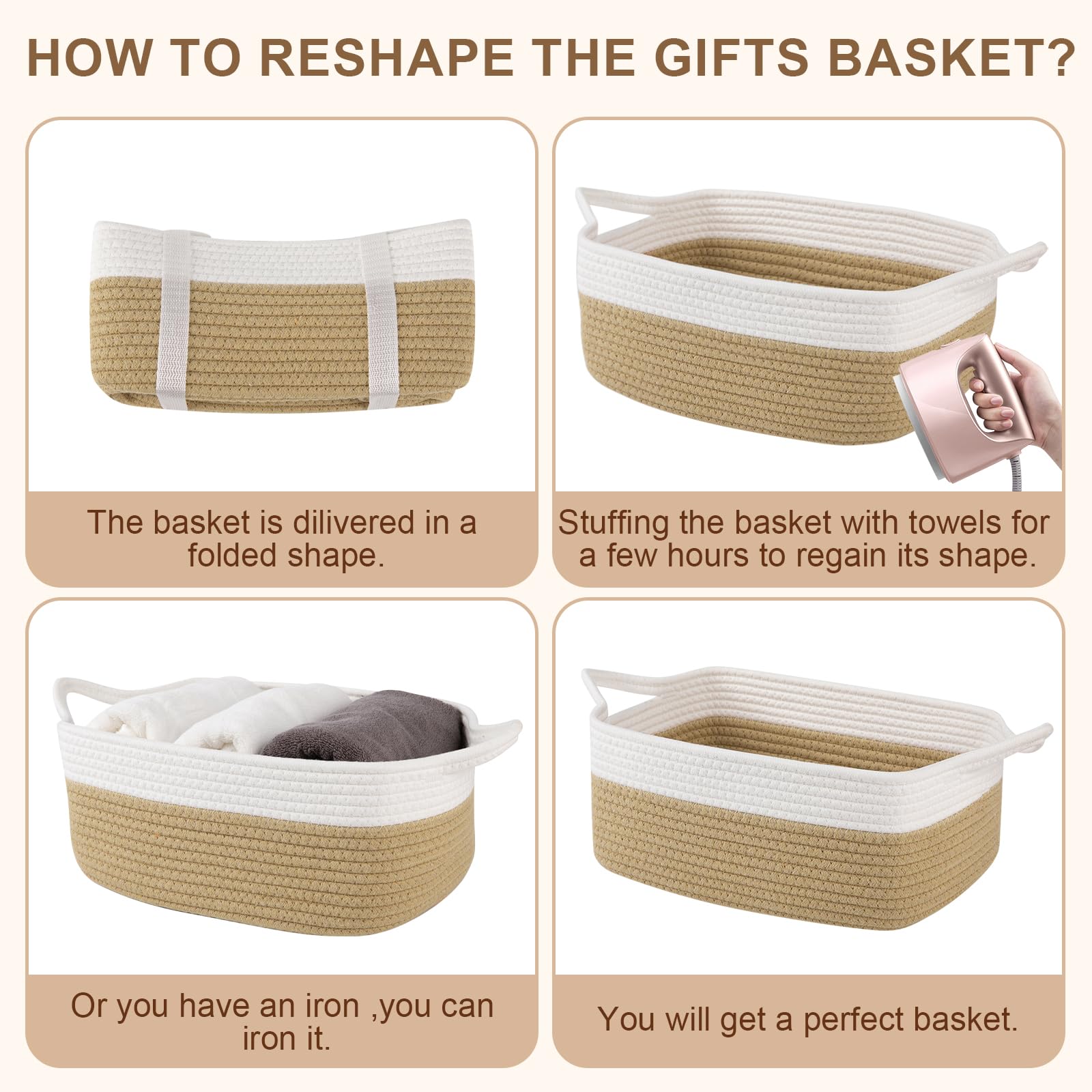 OIAHOMY washable basket eases cleanup and maintenance.