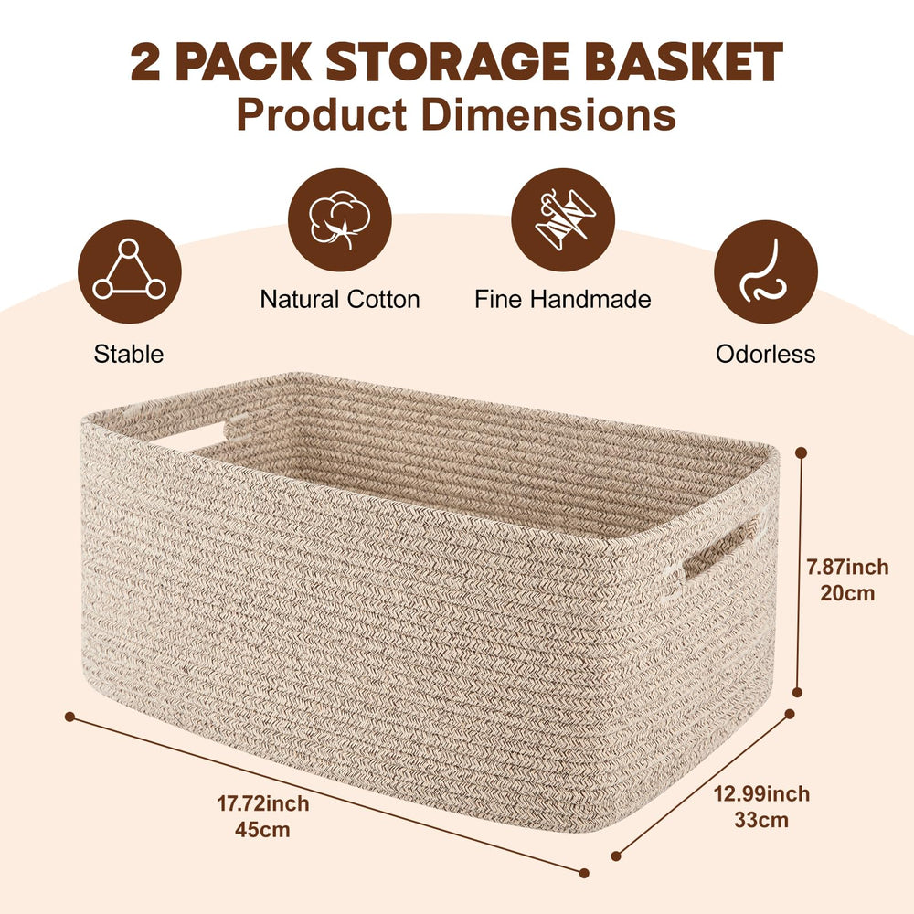OIAHOMY storage basket stacked on shelf demonstrates practical toy storage and room texture.