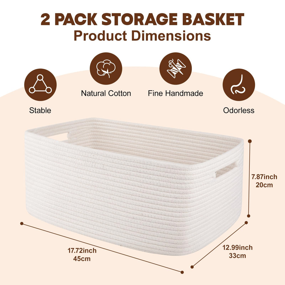 OIAHOMY basket on closet shelf demonstrates versatile cube storage solution