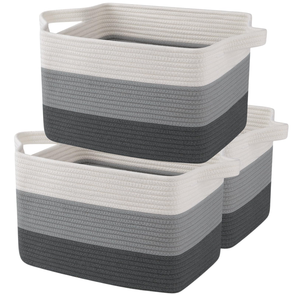 OIAHOMY storage basket foldable design enables flexible home organization.