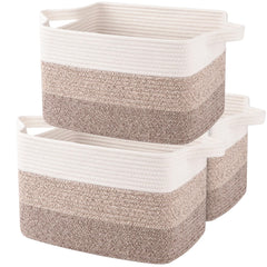 OIAHOMY storage basket gradient yellow showcases stylish organizing for living spaces