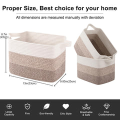 OIAHOMY storage basket in living room demonstrates versatile decor and organization