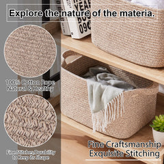 OIAHOMY storage basket suitable for multiroom organization and clutter control.