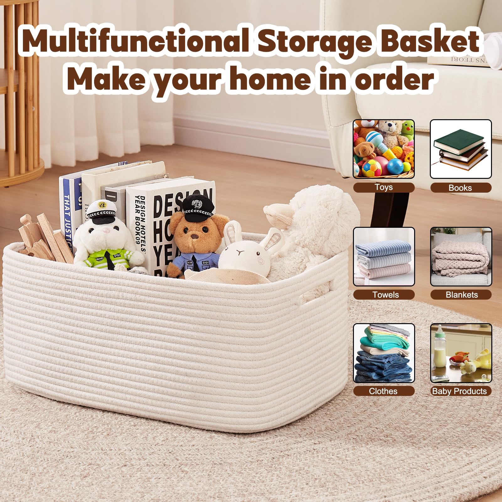 OIAHOMY nursery setup shows safe, clutter-reducing storage for kids