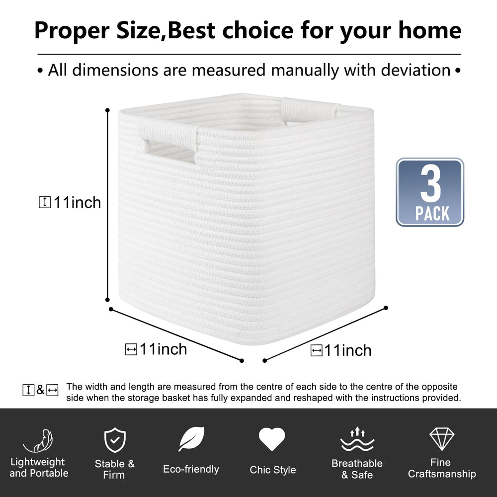 OIAHOMY expanded 11-inch cube demonstrates easy collapsible design for versatile setup