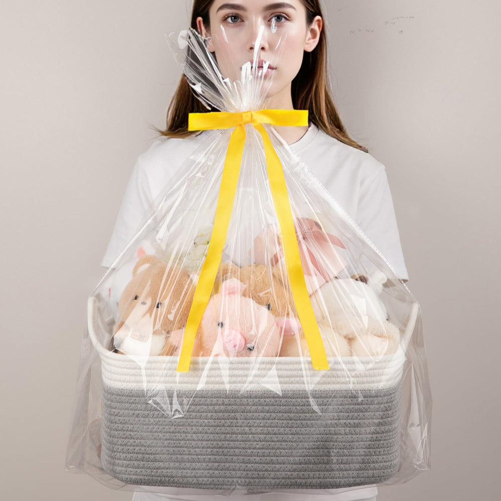 OIAHOMY washable decorative basket, easy to maintain a tidy appearance.