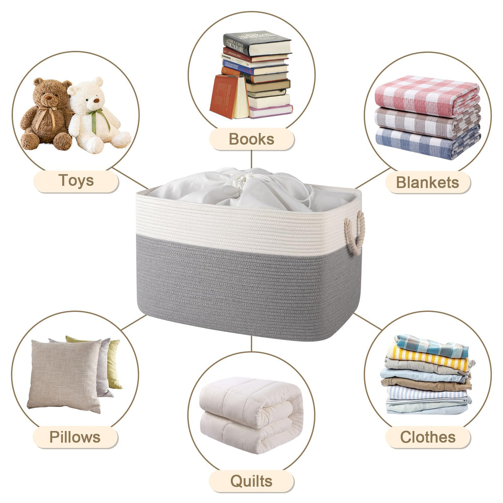 OIASKET 95L basket folded flat saves space when not in use