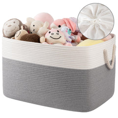 OIASKET 95L basket full view shows durable woven storage for clutter-free living spaces