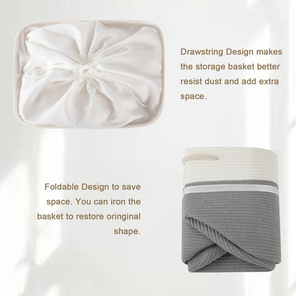 OIASKET 95L basket side profile shows stable, space-efficient storage for rooms