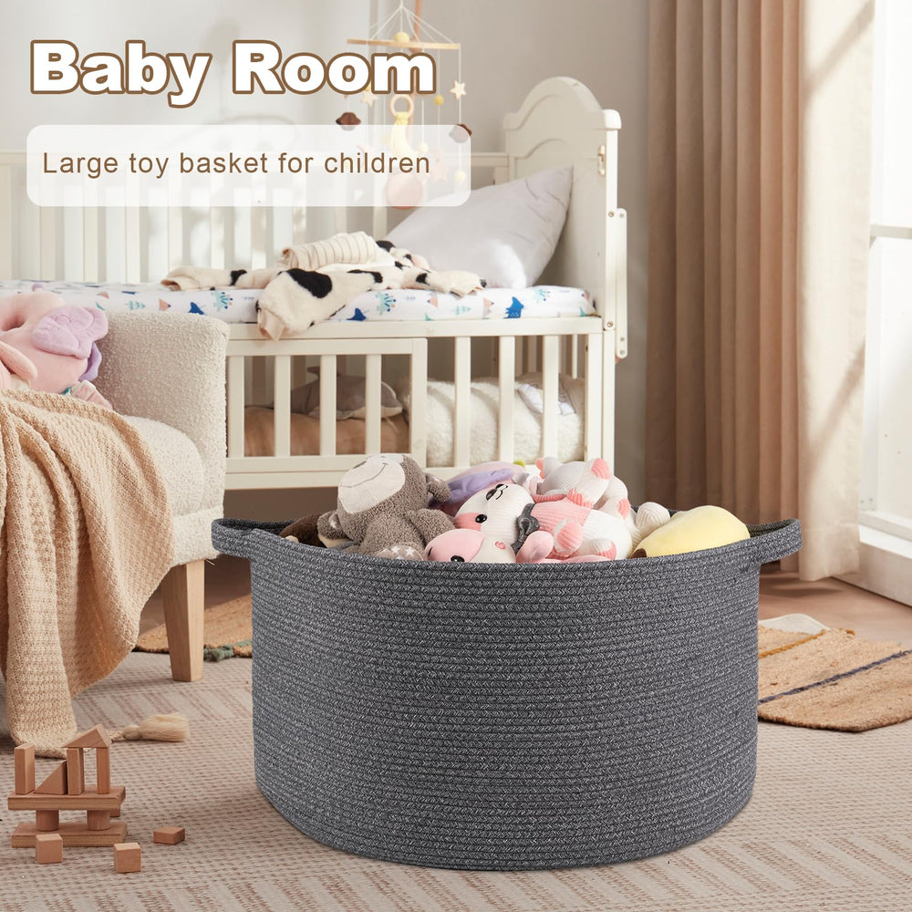 OIASKET entryway shoe basket neutral design helps organize footwear