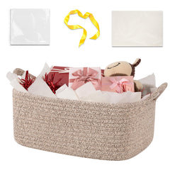 OIASKET gift basket empty with gift bag for ready-to-gift presentation