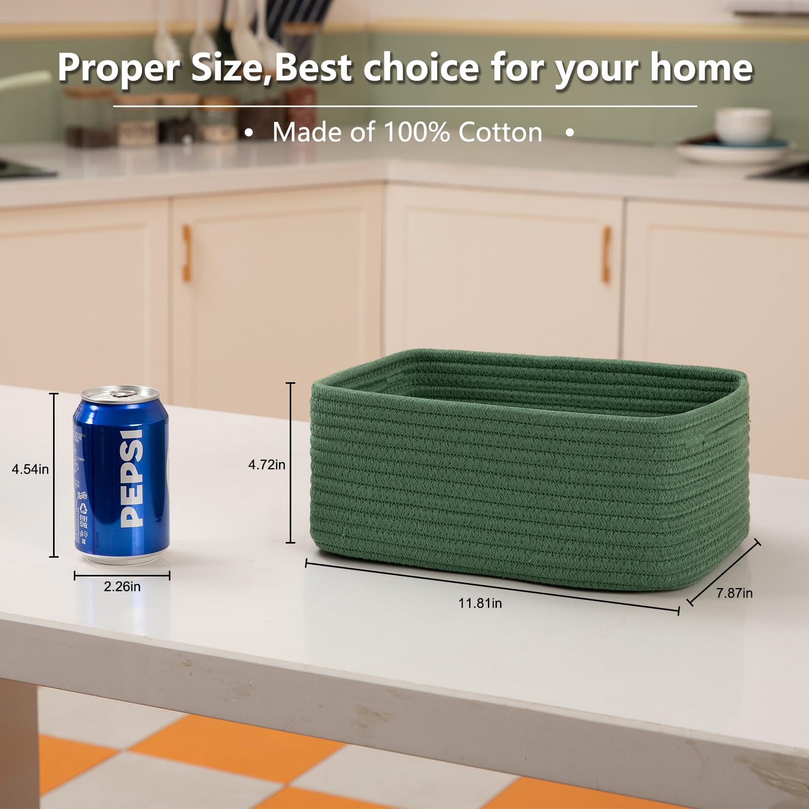 OIASKET mini shelf basket helps organize children's toys with compact, accessible design.
