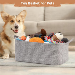 OIASKET multiuse storage basket used as toy organizer