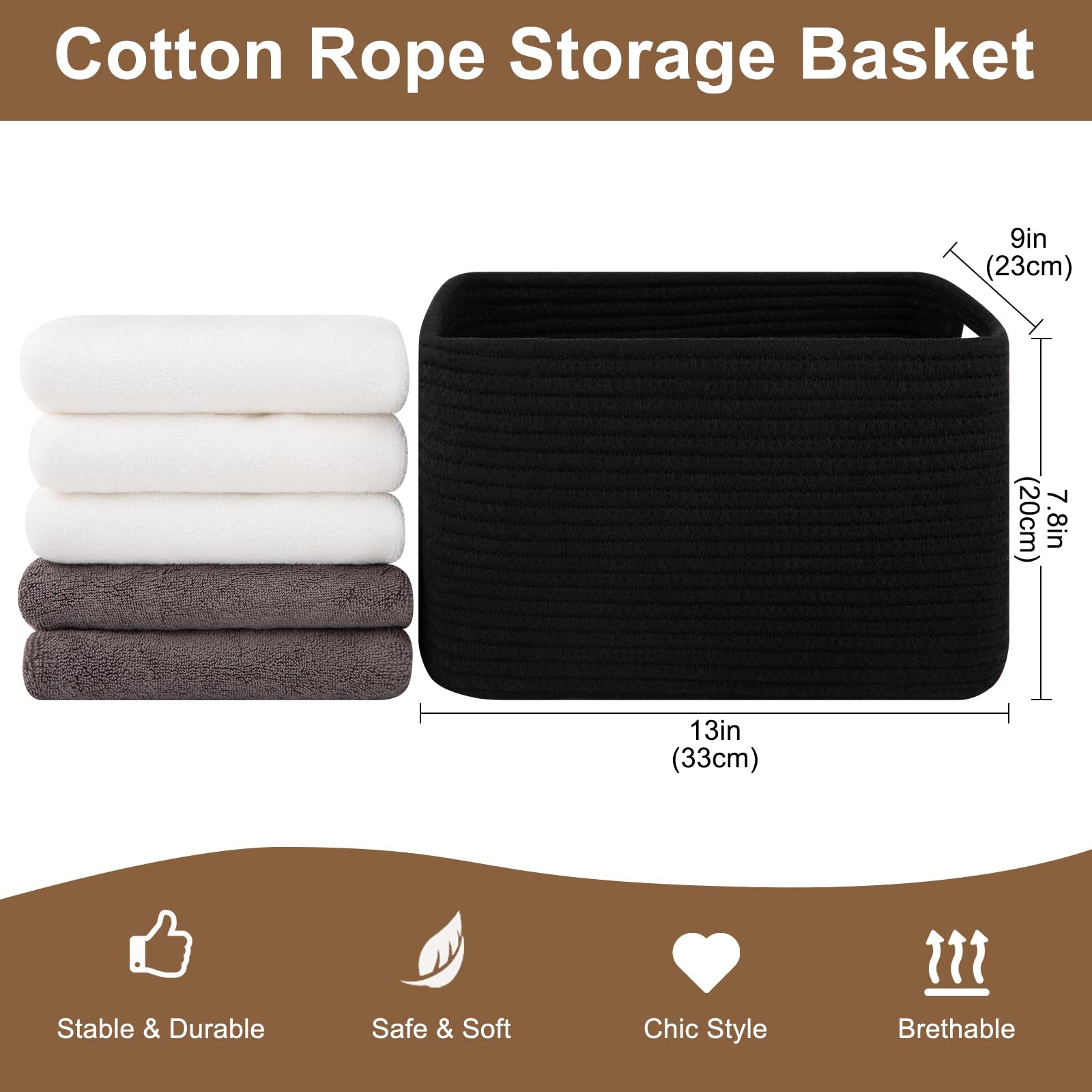 OIASKET storage basket handles close-up, easy-carry design for daily use.
