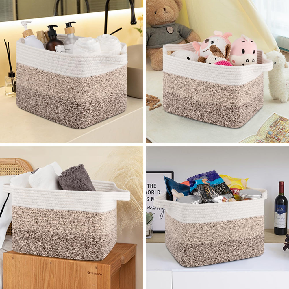 OIASKET storage baskets clothes wardrobe fit neatly on shelves for everyday sorting.