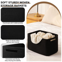 OIASKET storage baskets folded flat, space-saving flexibility in action.